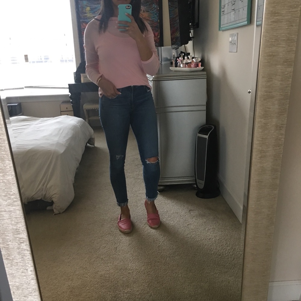 Armani exchange pink long sleeve shirt - Picture 5 of 7
